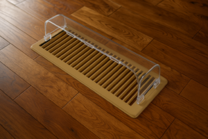 Air Vent Diverter on Hardwood Flooring