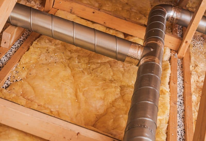 Residential attic insulation installation in Phoenix AZ